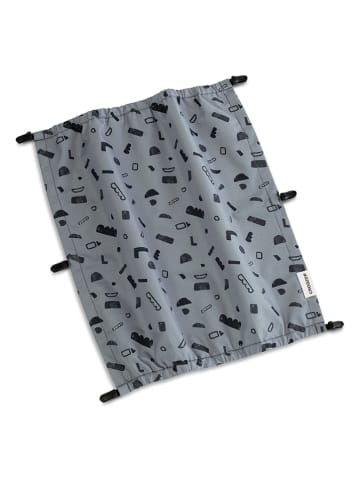 Croozer Sonnenschutz für Zweisitzer in Blue patterned