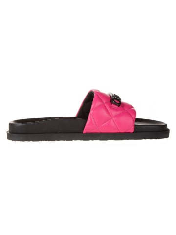 Högl Leren slippers roze