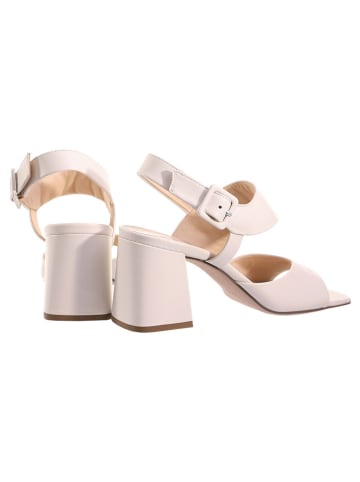 Högl Leder-Sandaletten in Creme