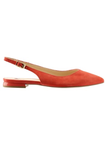 Högl Leder-Slingballerinas in Rot
