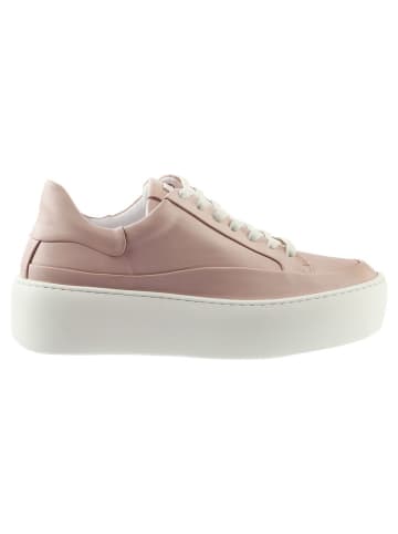 Högl Skórzane sneakersy w kolorze jasnoróżowym