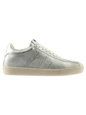 Högl Leder-Sneakers in Silber