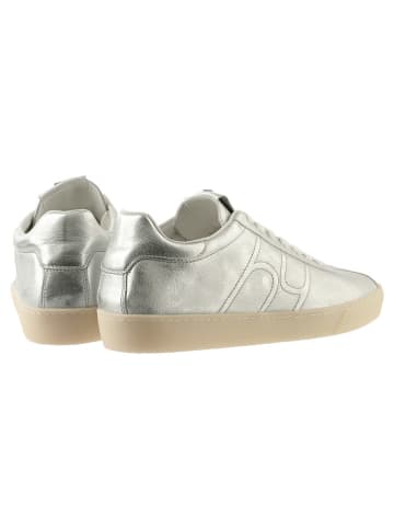 Högl Leder-Sneakers in Silber