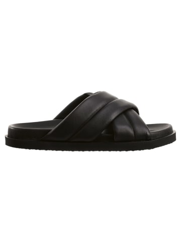 Högl Leren slippers zwart