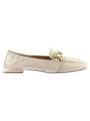 Högl Leren mocassins wit