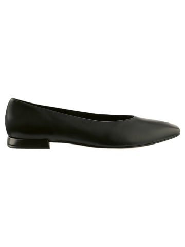 Högl Leder-Ballerinas in Schwarz