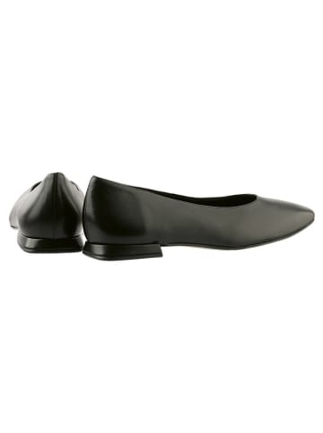 Högl Leder-Ballerinas in Schwarz