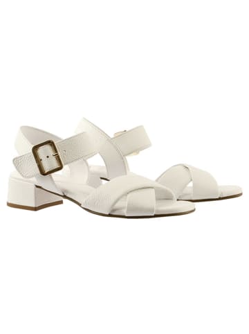 Högl Leder-Sandaletten in Creme