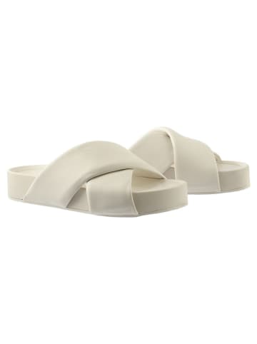 Högl Leren slippers crème