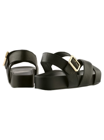 Högl Leren sandalen zwart