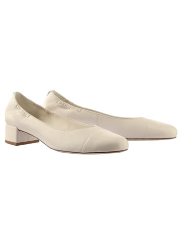 Högl Leder-Pumps in Creme