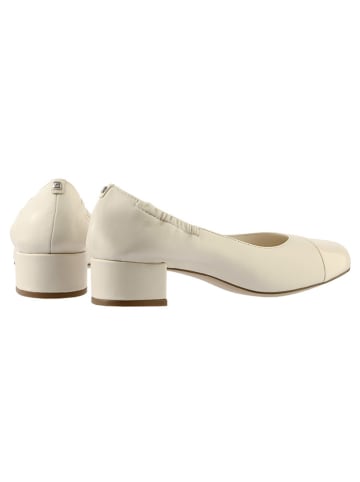 Högl Leder-Pumps in Creme