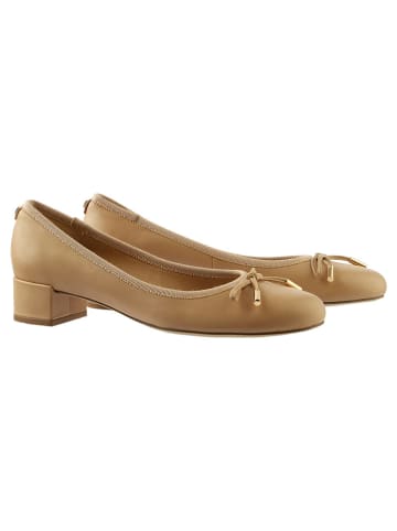 Högl Leder-Pumps in Beige