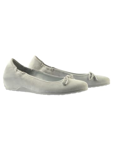 Högl Leder-Keilballerinas in Grün