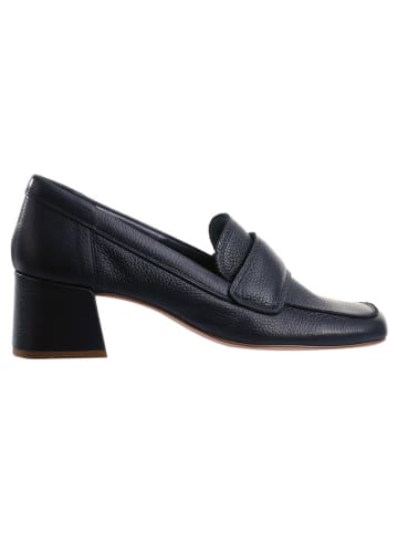 Högl Leren mocassins donkerblauw