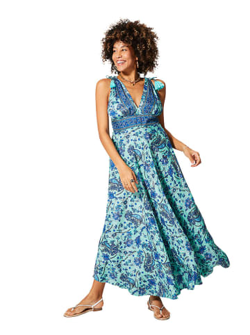 Aller Simplement Kleid in Türkis