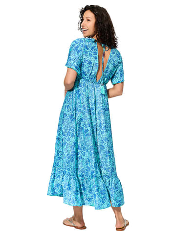 Aller Simplement Jurk turquoise