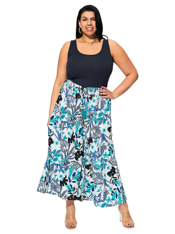 Aller Simplement Broek wit/blauw