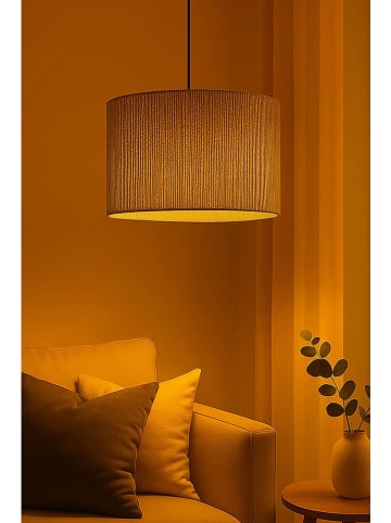 ABERTO DESIGN Hängeleuchte in Grün - (H)60 x Ø 30 cm