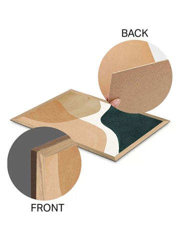 ABERTO DESIGN Kunstdruk - (B)33 x (H)48 cm