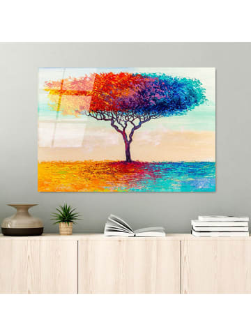 ABERTO DESIGN Kunstdruk op glas - (B)70 x (H)100 cm