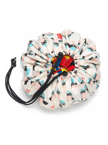 Play & Go Opbergtas wit - Ø 40 cm