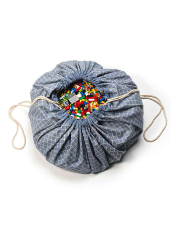 Play & Go Aufbewahrungstasche in Blau - Ø 140 cm