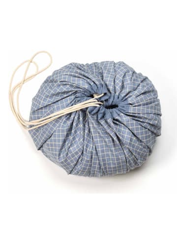 Play & Go Opbergtas blauw - Ø 140 cm