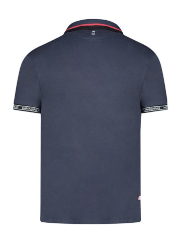 Canadian Peak Koszulka polo "Klarkeak" w kolorze granatowym