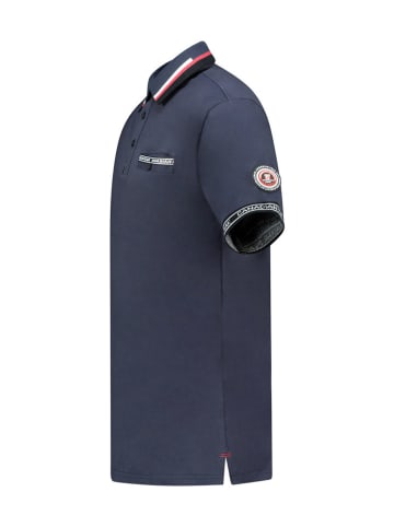 Canadian Peak Koszulka polo "Klarkeak" w kolorze granatowym