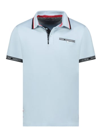 Canadian Peak Poloshirt "Klarkeak" in Hellblau