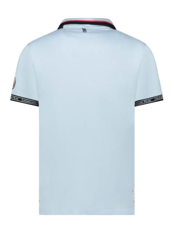 Canadian Peak Poloshirt "Klarkeak" in Hellblau