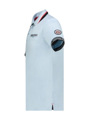 Canadian Peak Koszulka polo "Klarkeak" w kolorze błękitnym