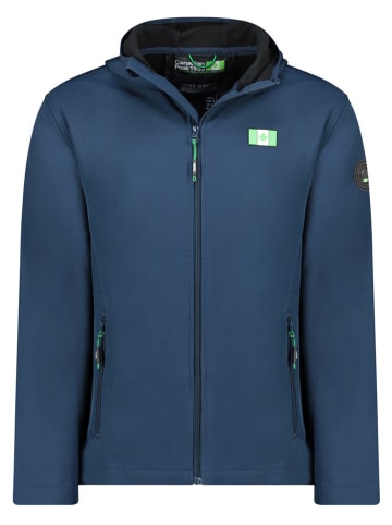 Canadian Peak Softshelljacke "Teskeakho" in Dunkelblau