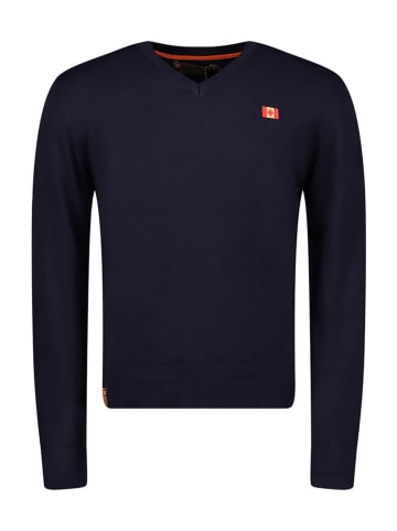 Canadian Peak Sweter "Felineak" w kolorze granatowym