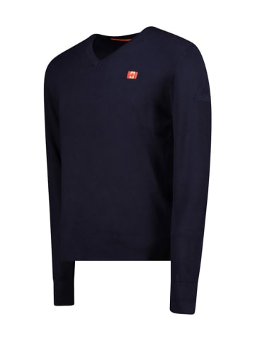 Canadian Peak Sweter "Felineak" w kolorze granatowym