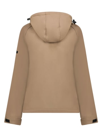 Canadian Peak Softshelljacke "Tamigoglasseak" in Hellbraun