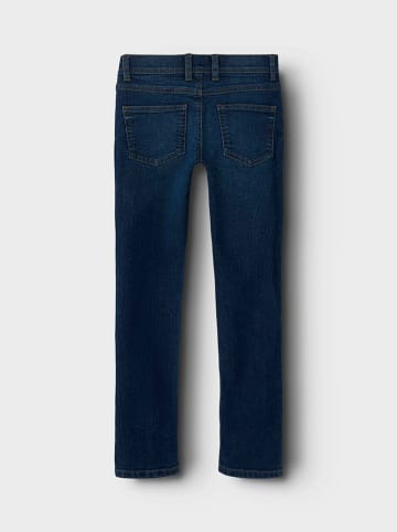 name it Dżinsy - Slim fit - w kolorze granatowym