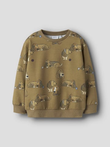 name it Sweatshirt in Hellbraun