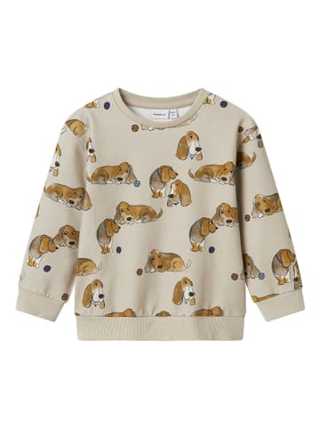 name it Sweatshirt in Beige/ Hellbraun