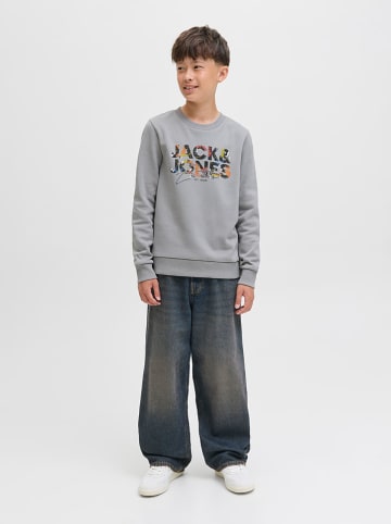 JACK & JONES Junior Sweatshirt "Geplas" in Grau