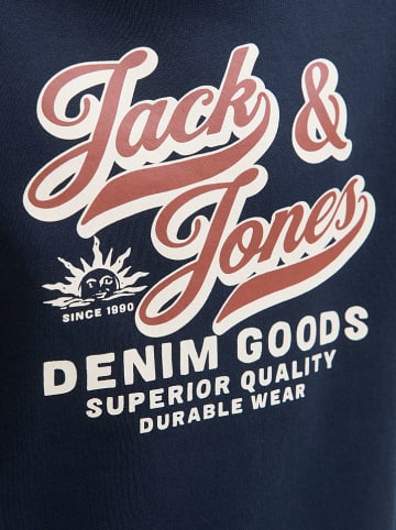 JACK & JONES Junior Sweatshirt "Logo" in Dunkelblau
