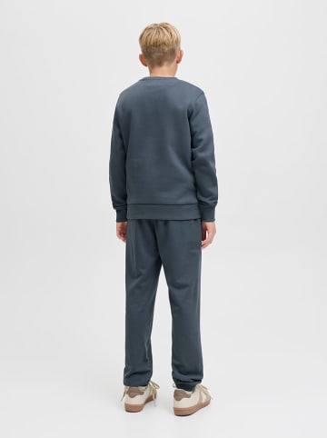 JACK & JONES Junior Sweatshirt "Logo" in Blau/ Grau