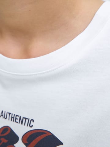 JACK & JONES Junior Longsleeve "Logo" wit