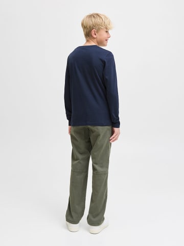 JACK & JONES Junior Longsleeve "Logo" in Dunkelblau