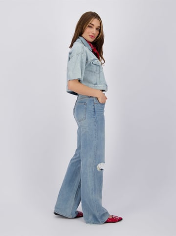 RAIZZED® Jeansjacke "Clementine" in Hellblau