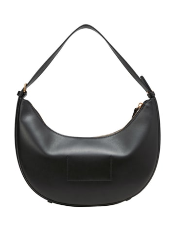 Marc O´Polo Leder-Schultertasche in Schwarz