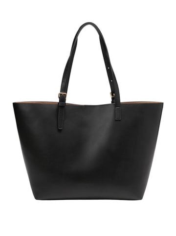 Marc O´Polo Skórzany shopper bag w kolorze czarnym
