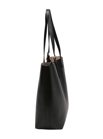 Marc O´Polo Skórzany shopper bag w kolorze czarnym