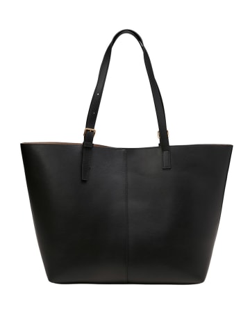 Marc O´Polo Skórzany shopper bag w kolorze czarnym